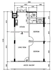 Blk 4 Tanjong Pagar Plaza (Bukit Merah), HDB 3 Rooms #563503121